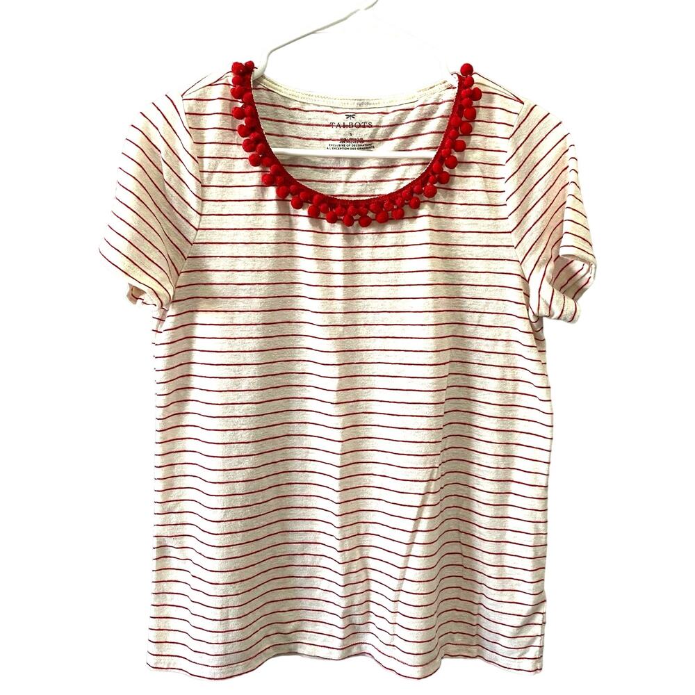 Talbots Women's Striped Shirt SZ  S